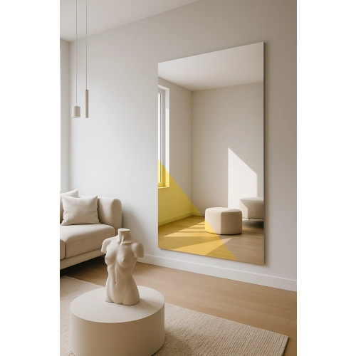 Duże lustro dekoracyjne kolorowa tafla - TORI